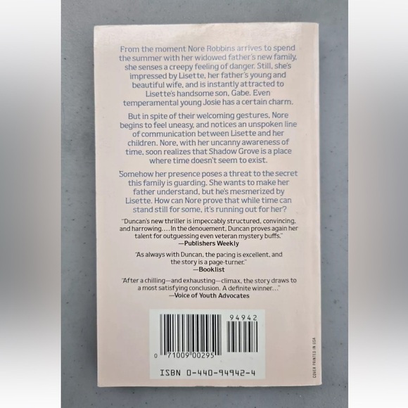 RARE 1985 1st Print Vintage “Locked in Time” by Lois Duncan Young Adult Book - Picture 2 of 4